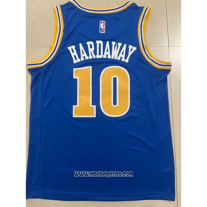 Camiseta Golden State Warriors Tim Hardaway #10 Classic 2022-23 Azul